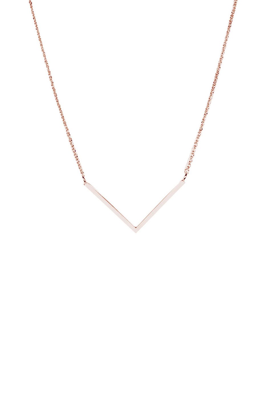 [TEST] V Point Fine Necklace