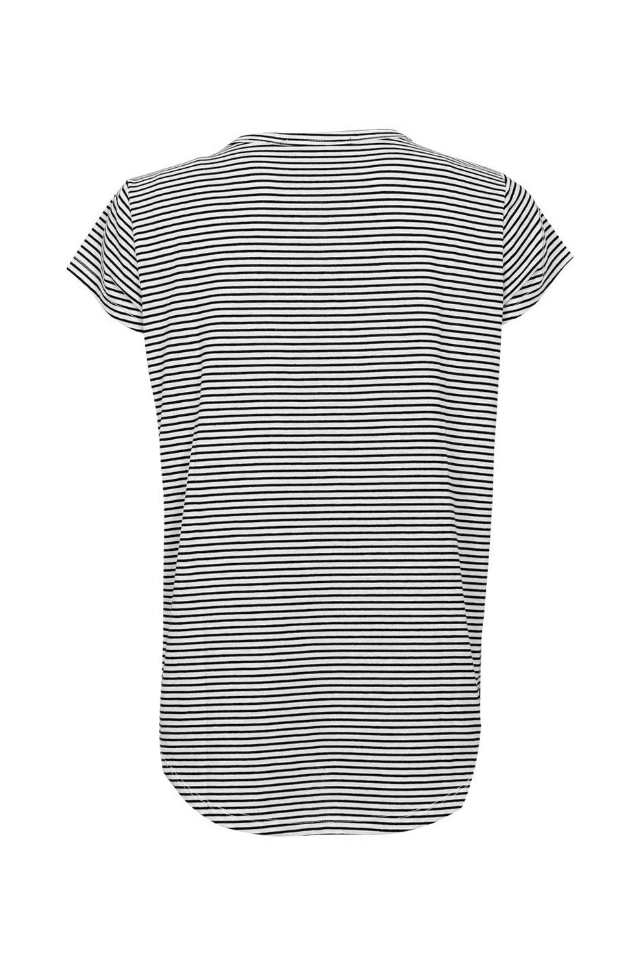 [TEST] Carrie Stripe Scoop Neck Tee