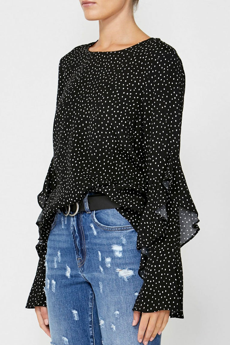 [TEST] Casey Ruffle Sleeve Top