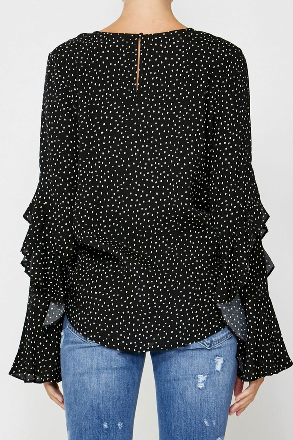 [TEST] Casey Ruffle Sleeve Top