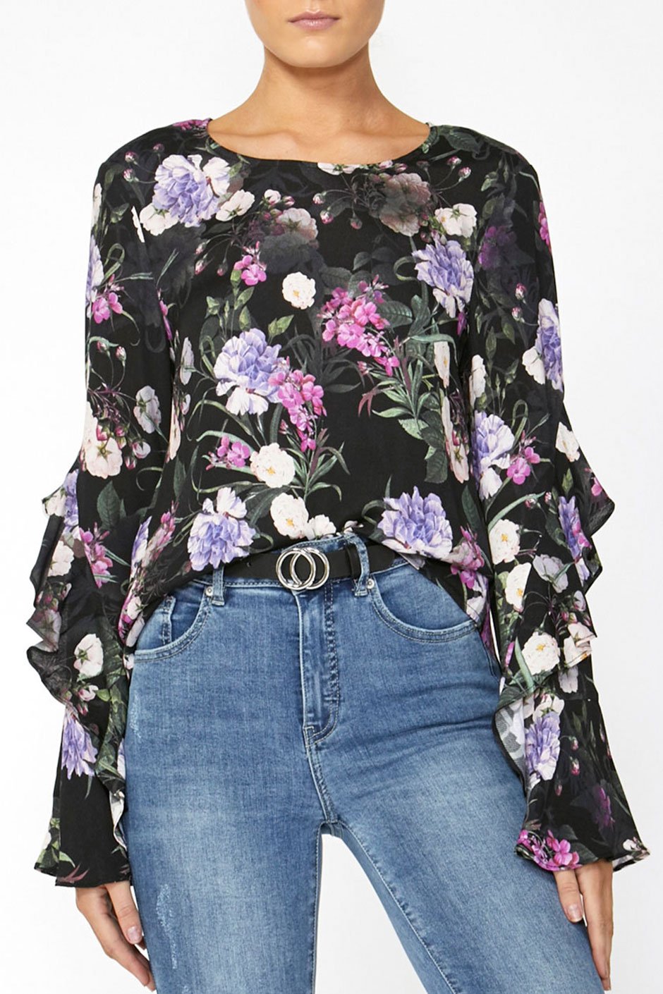 [TEST] Casey Ruffle Sleeve Top