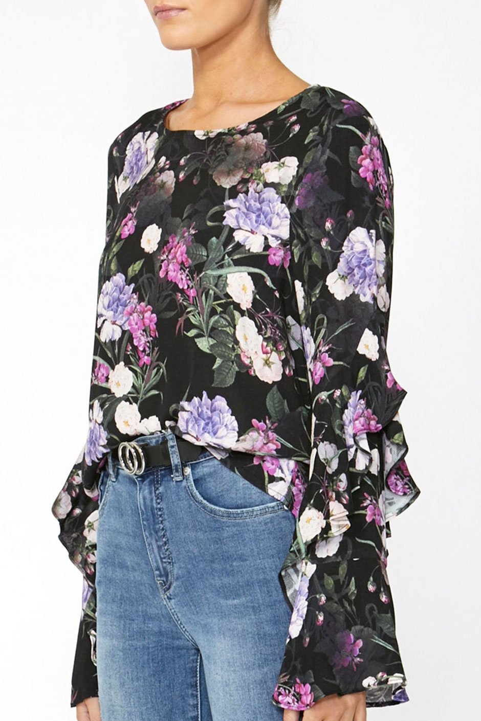 [TEST] Casey Ruffle Sleeve Top