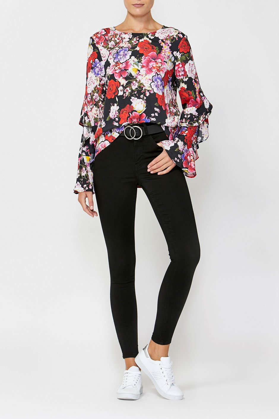 [TEST] Casey Ruffle Sleeve Top