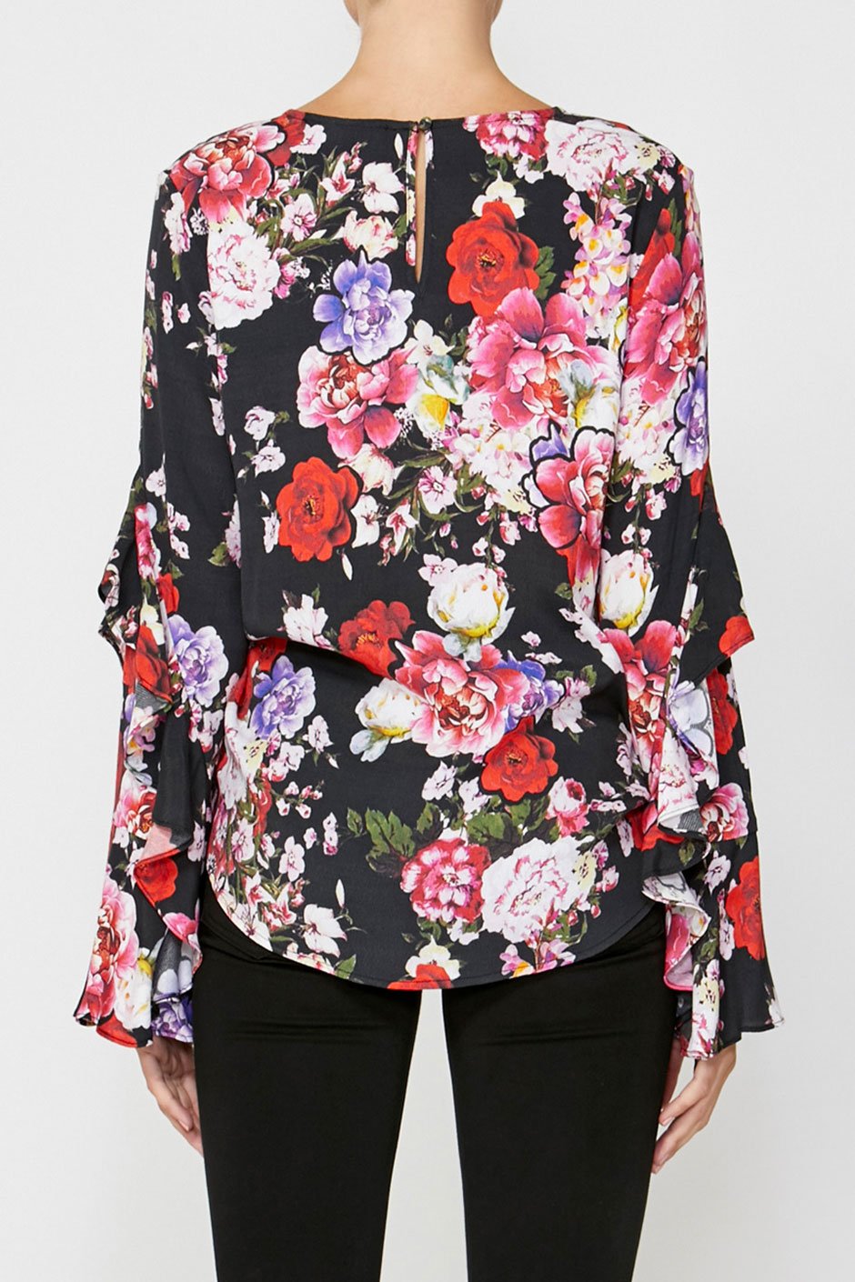 [TEST] Casey Ruffle Sleeve Top