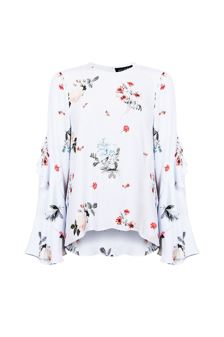 [TEST] Casey Ruffle Sleeve Top