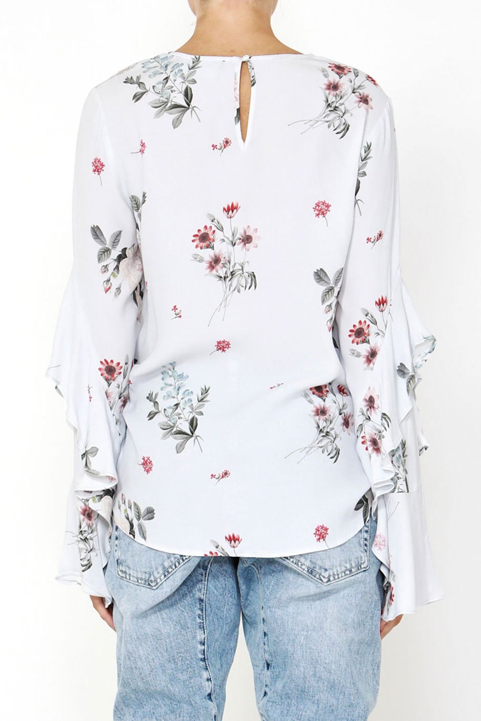 [TEST] Casey Ruffle Sleeve Top