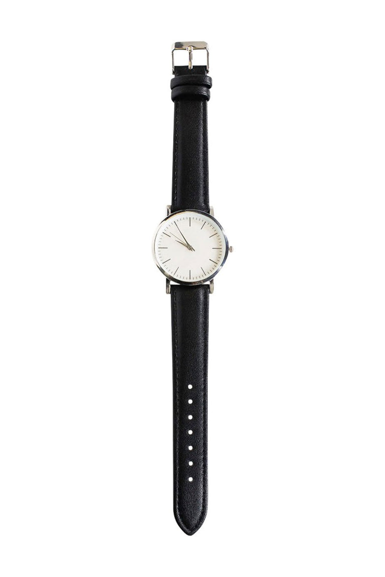 [TEST] Clean Face Pu Band Watch