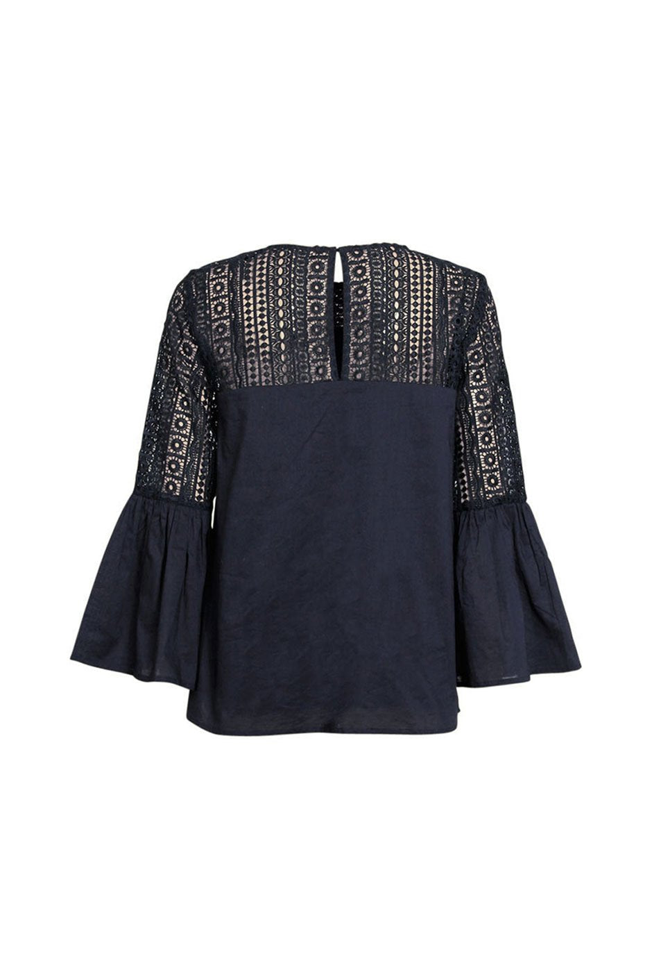 [TEST] O/E Amy Lace Flared Sleeve Top