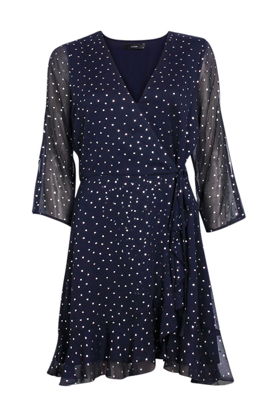 [TEST] Kate Spot Print Wrap Dress