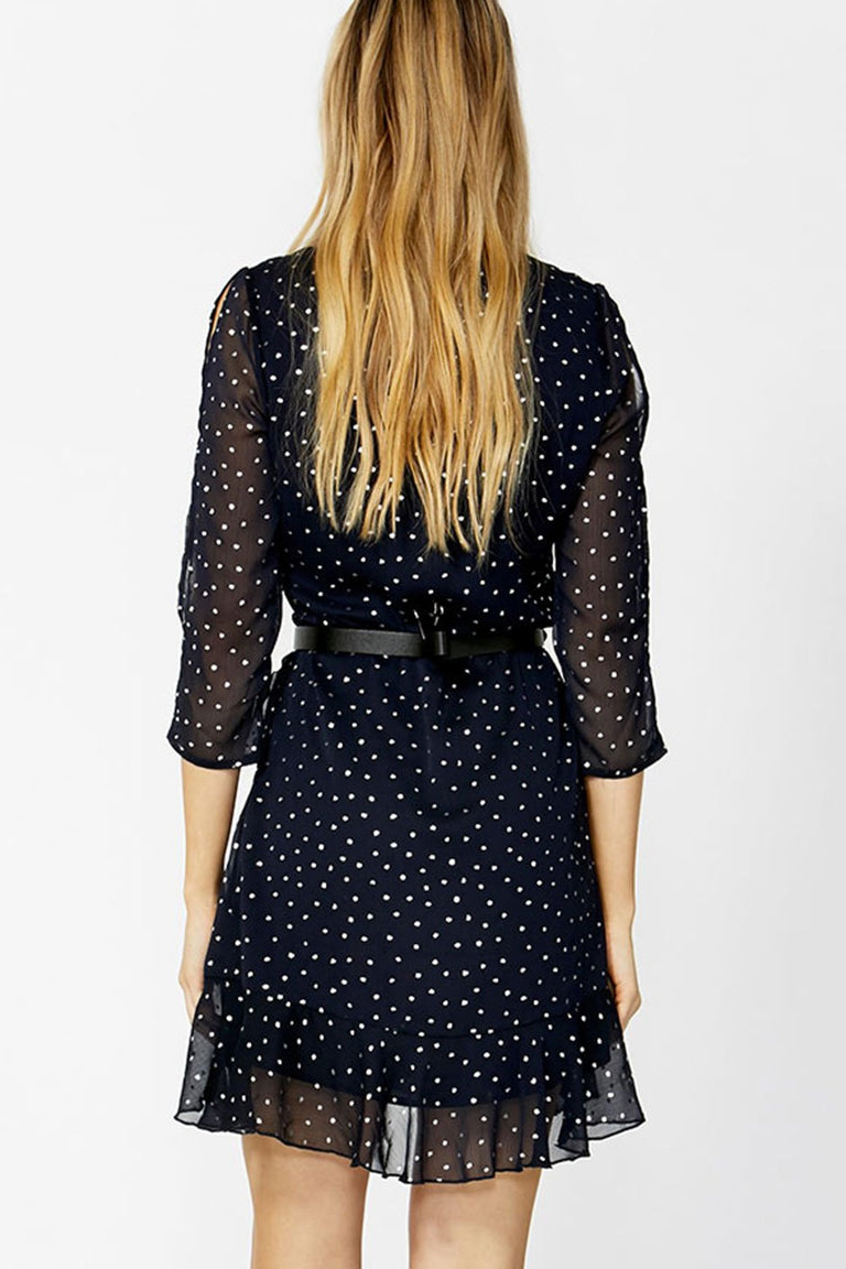[TEST] Kate Spot Print Wrap Dress