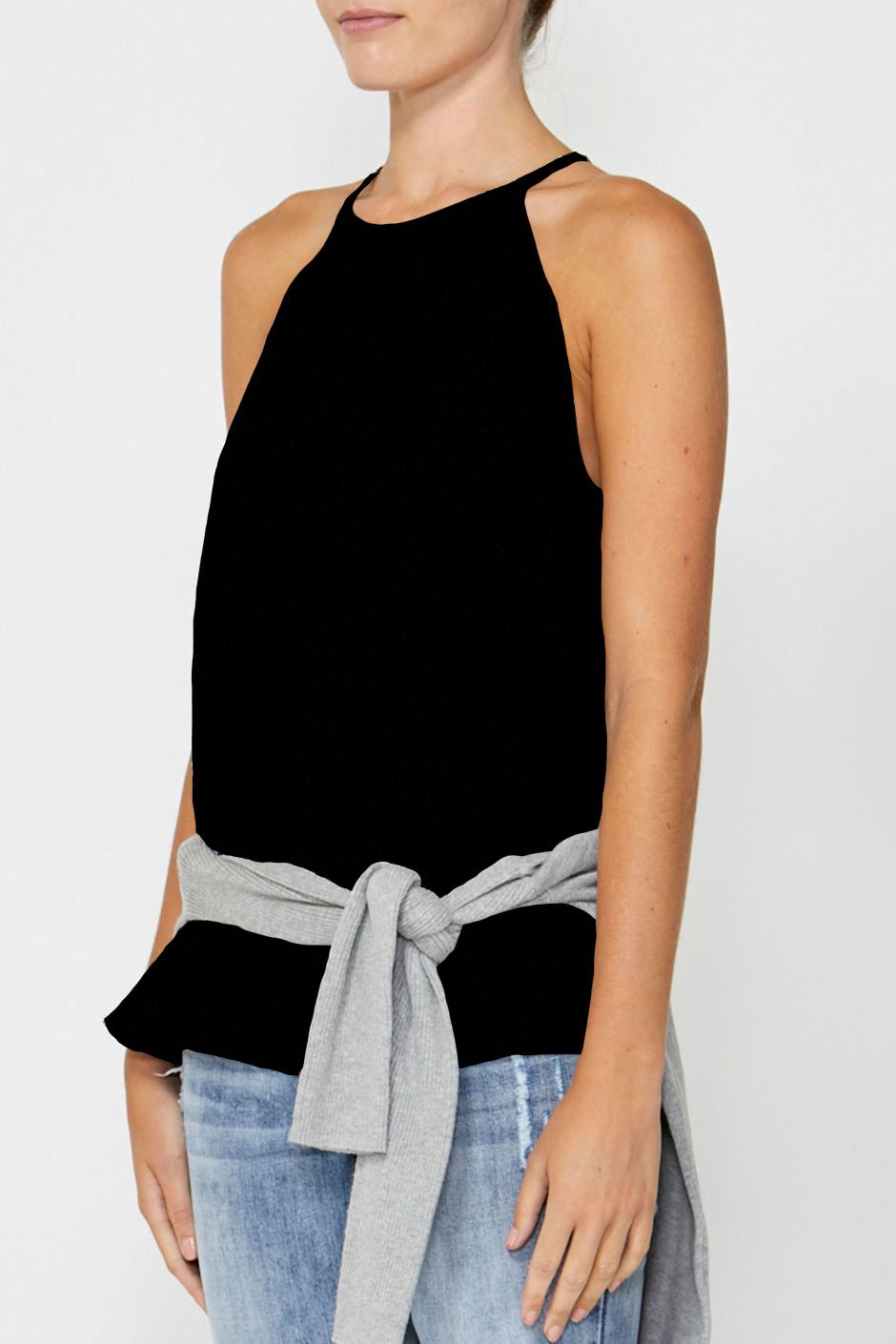 [TEST] Emma Print Cutaway Top