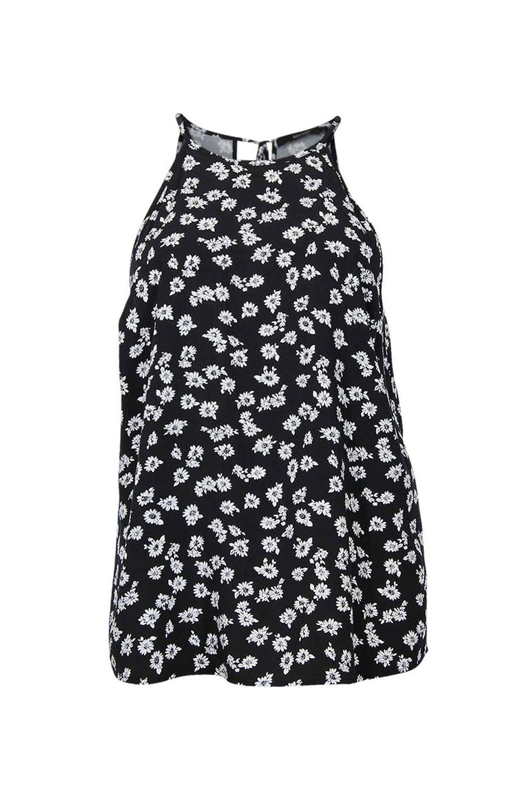 [TEST] Emma Print Cutaway Top