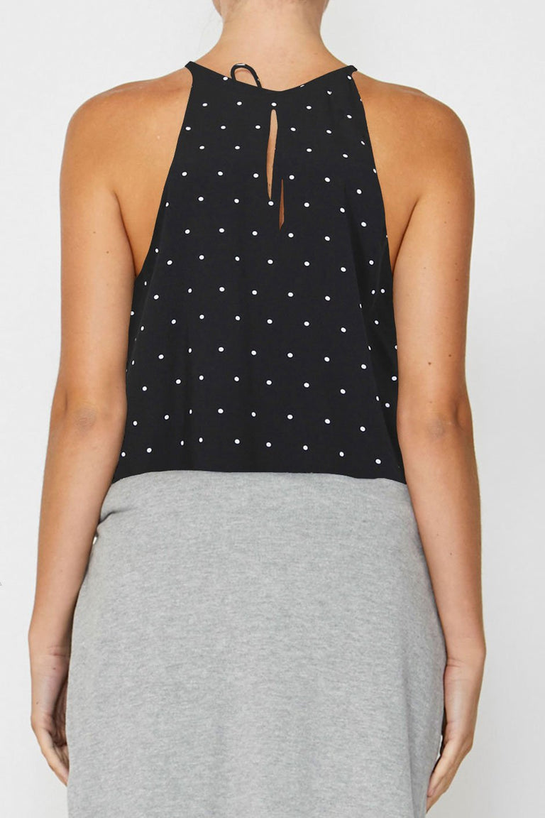 [TEST] Emma Print Cutaway Top