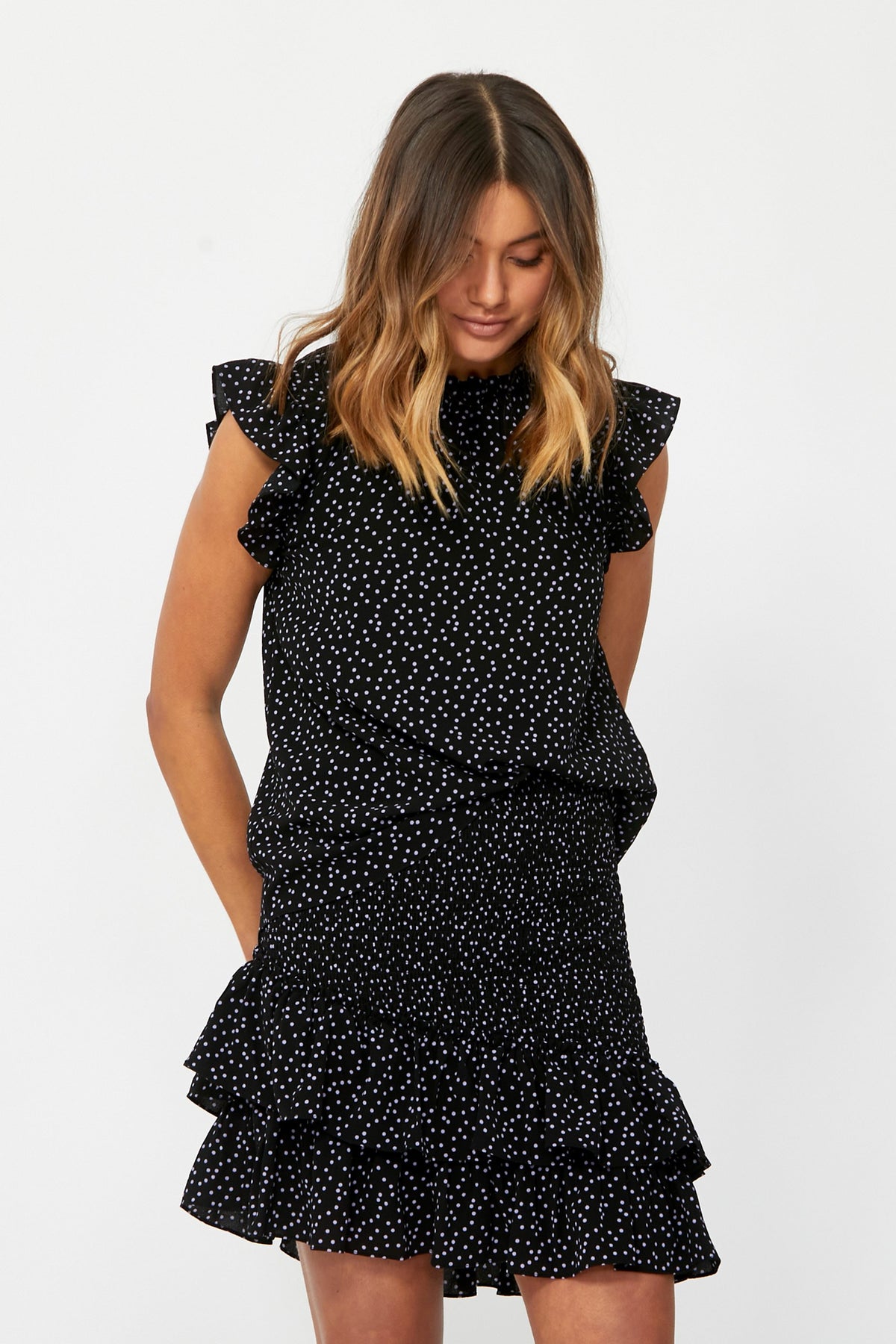 [TEST] Courtney Ruffle Blouse