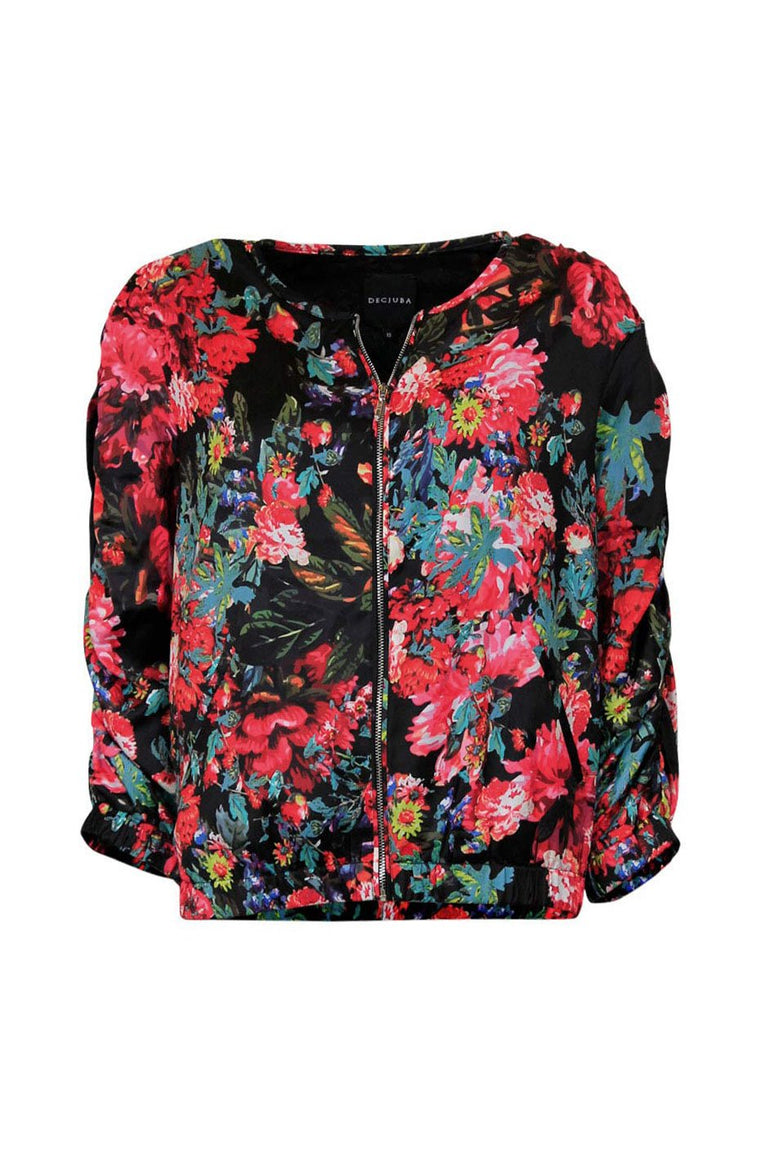 [TEST] Lula Printed Bomber Jacket