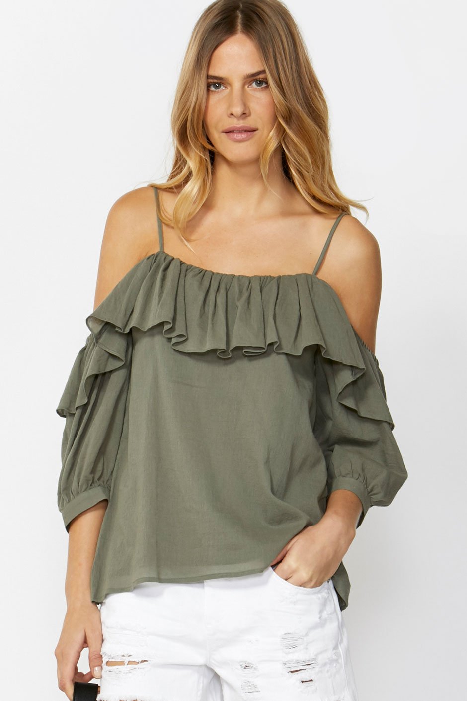[TEST] Kyra Layered Off Shoulder Top