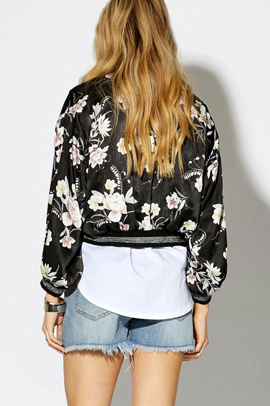 [TEST] Charlotte Satin Bomber