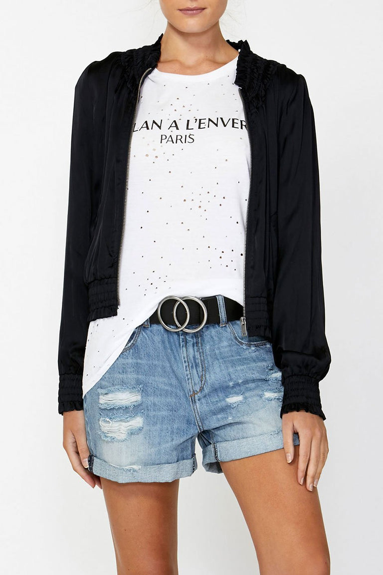 [TEST] Loxley Embroidered Bomber