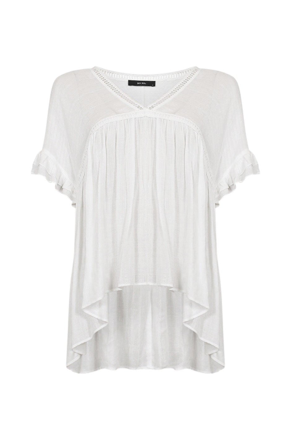 [TEST] Veronica Textured Vneck Blouse
