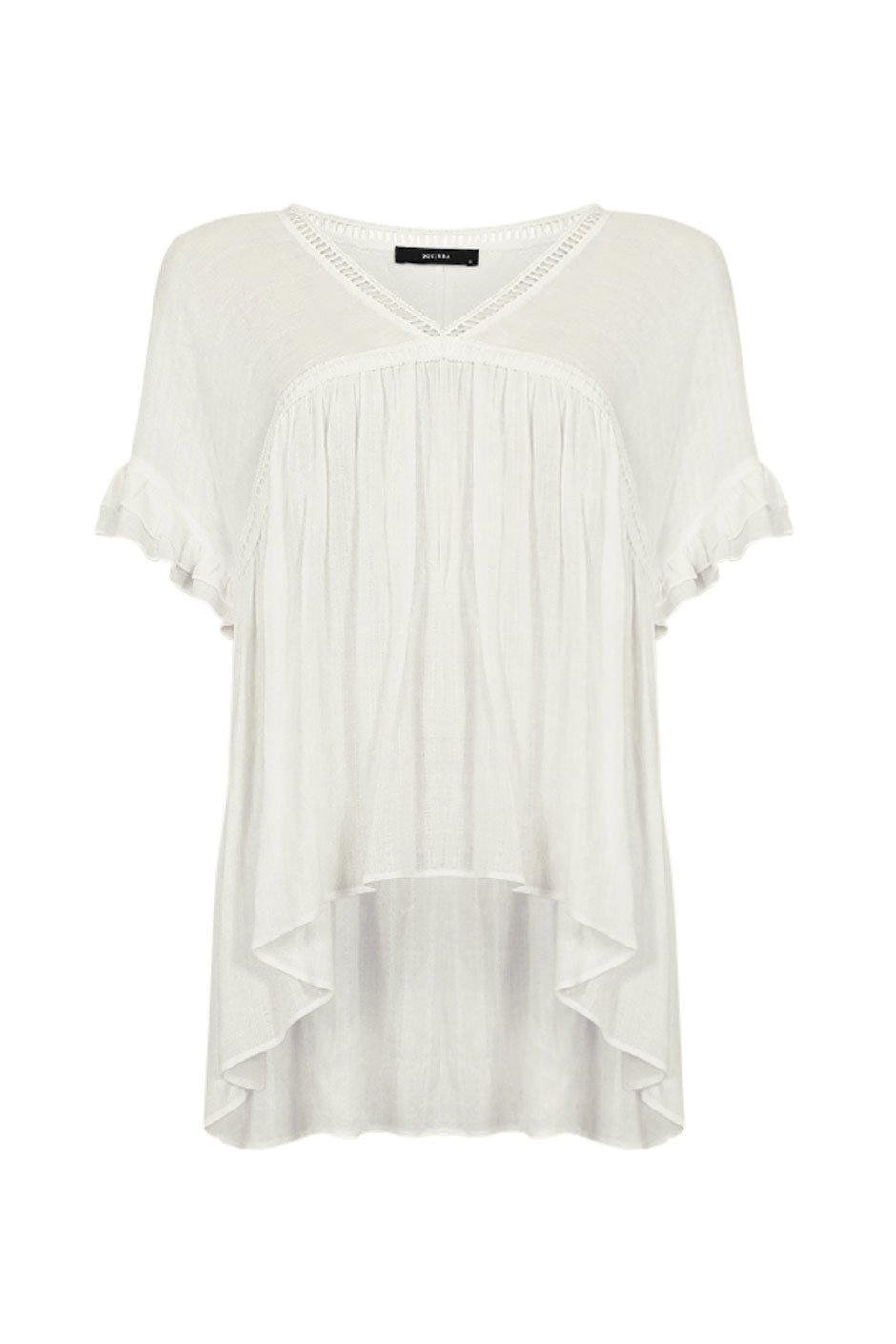 [TEST] Veronica Textured Vneck Blouse