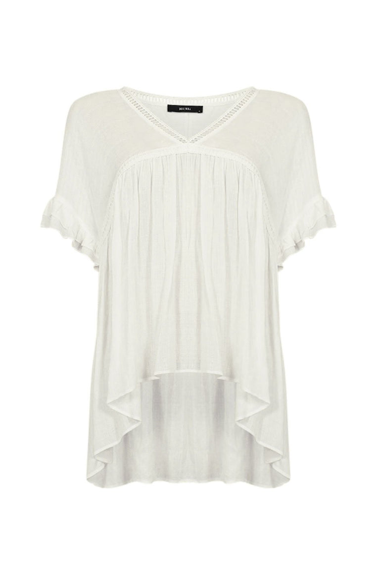 [TEST] Veronica Textured Vneck Blouse