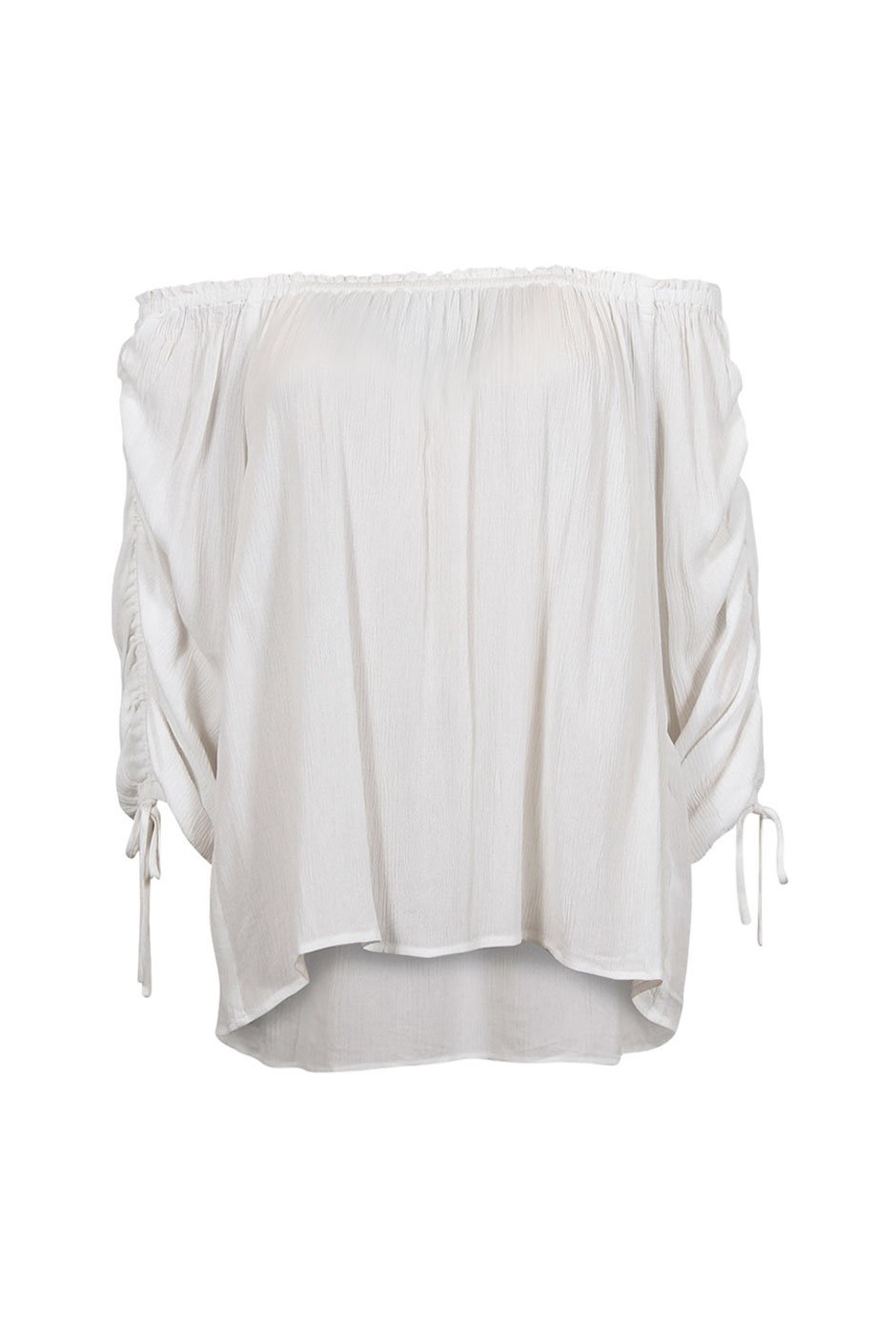 [TEST] Helena Ruched Off Shoulder Top