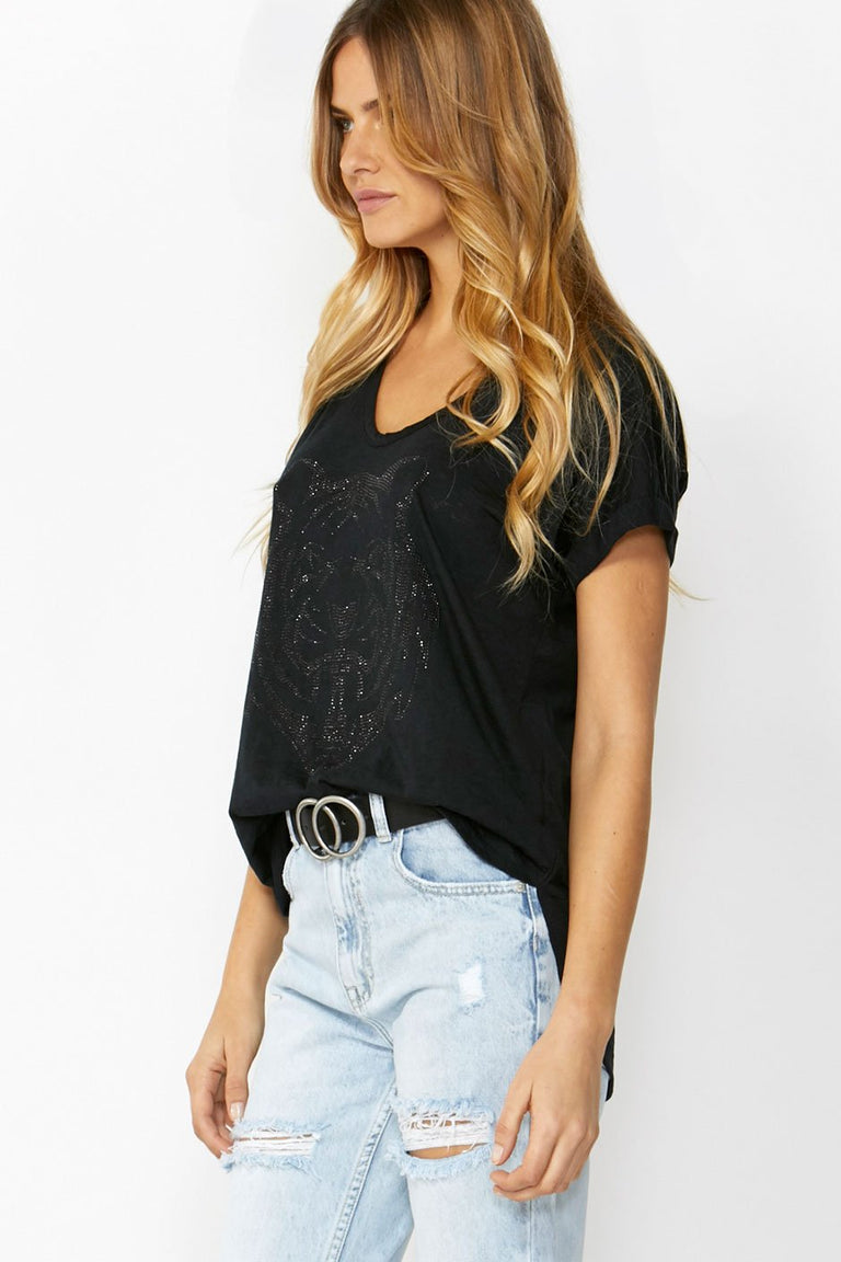[TEST] Joslyn Studded Tiger Tee
