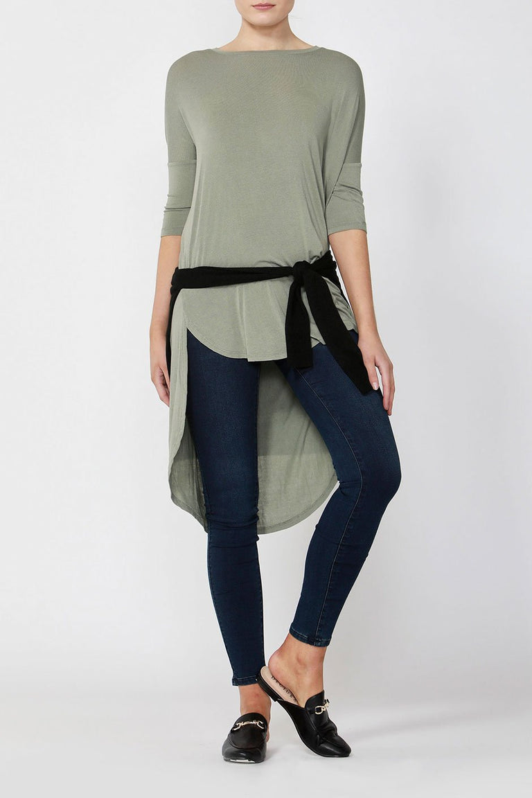 [TEST] Alison Tail Hem Tee
