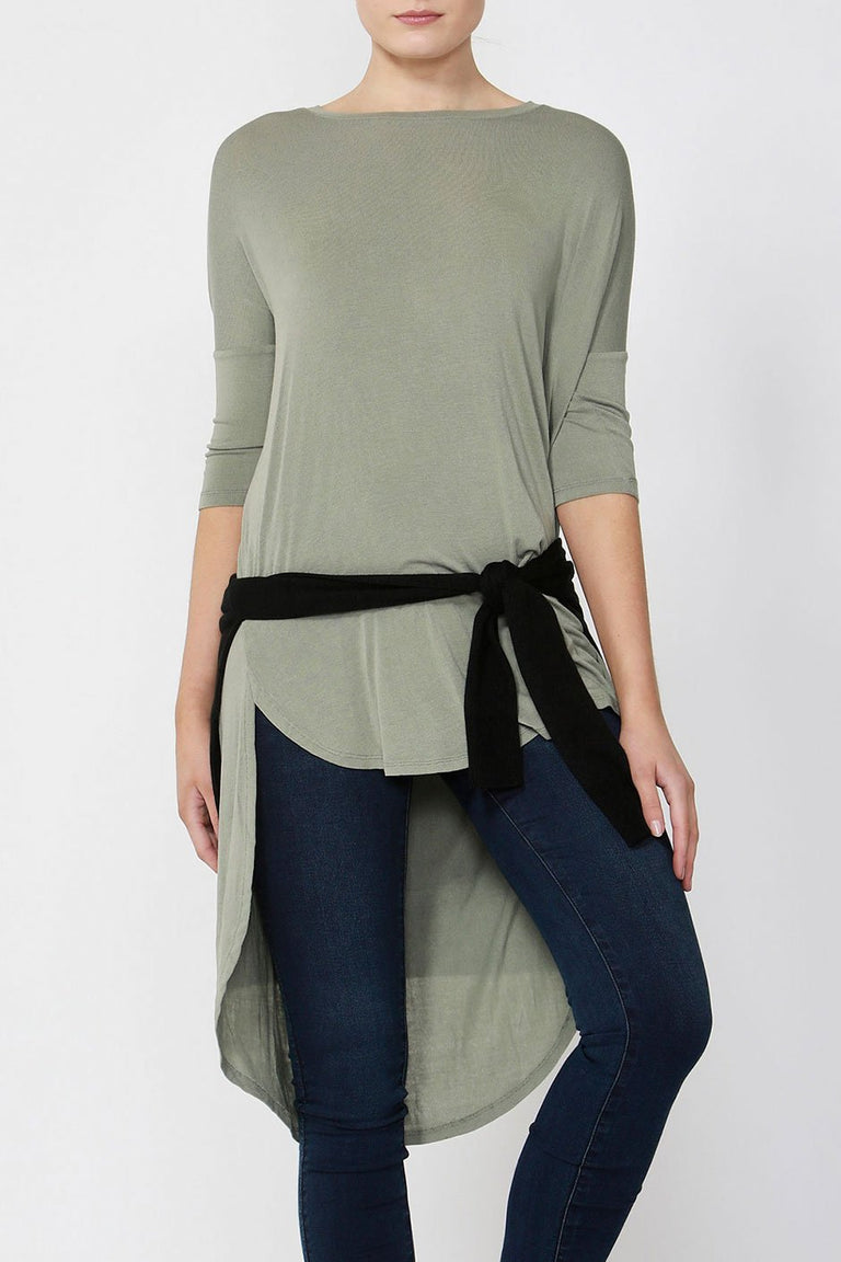 [TEST] Alison Tail Hem Tee