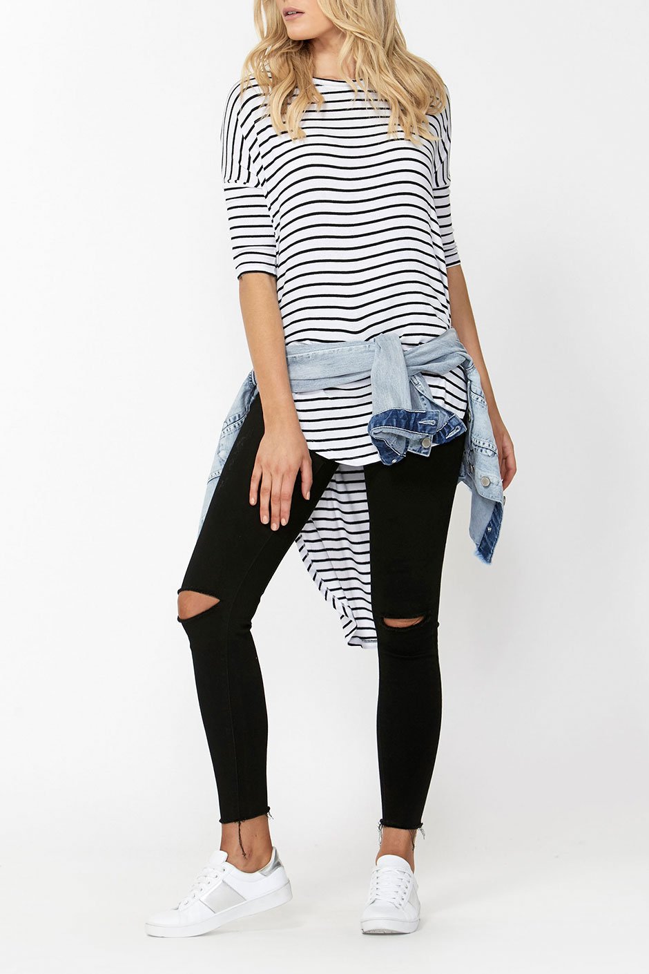 [TEST] Alison Tail Hem Tee