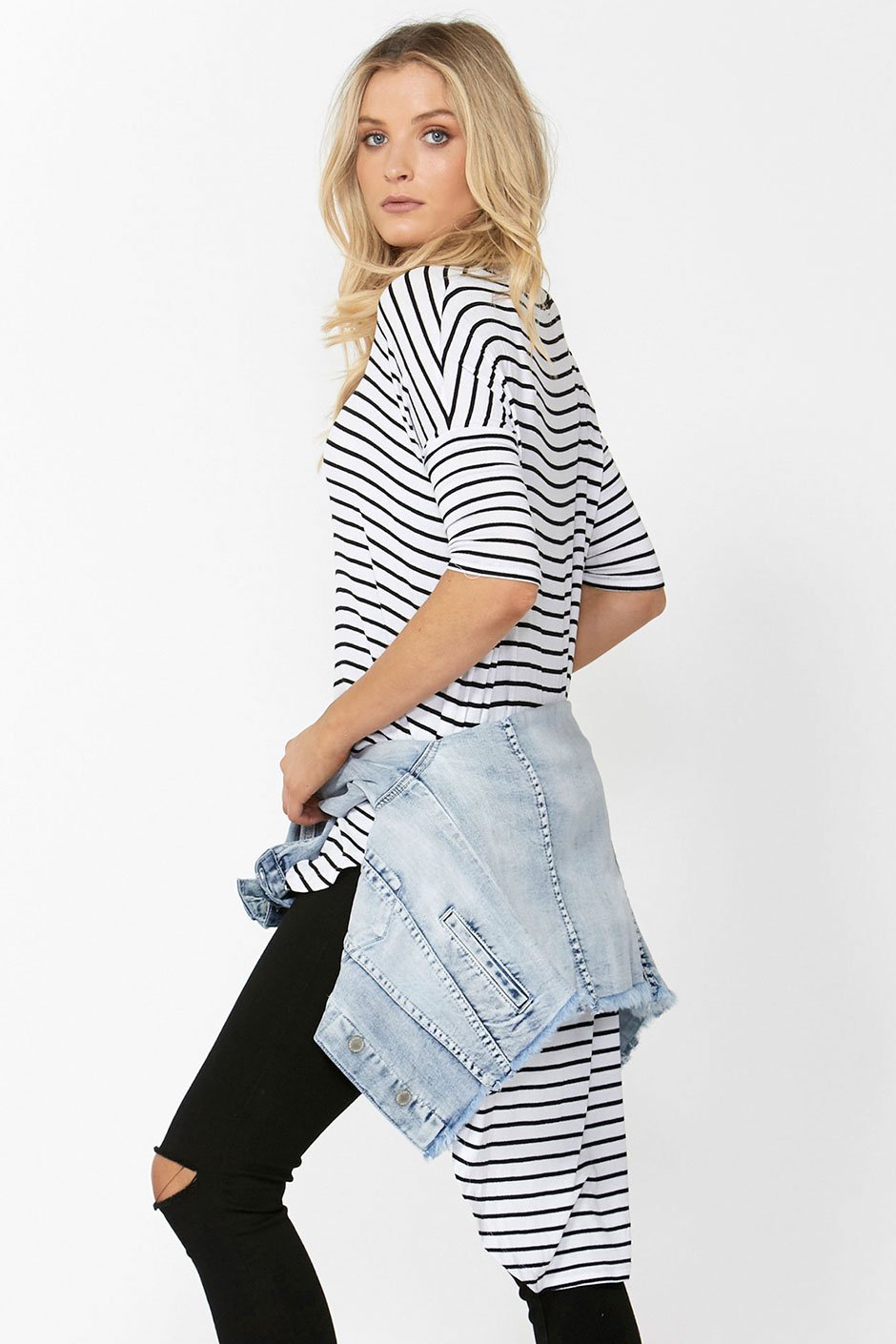 [TEST] Alison Tail Hem Tee