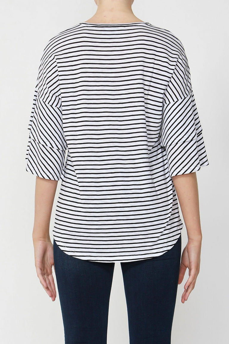 [TEST] Hannah Double Frill Tee