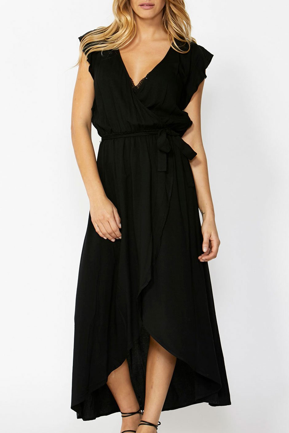 [TEST] Bethany Wrap Maxi Dress