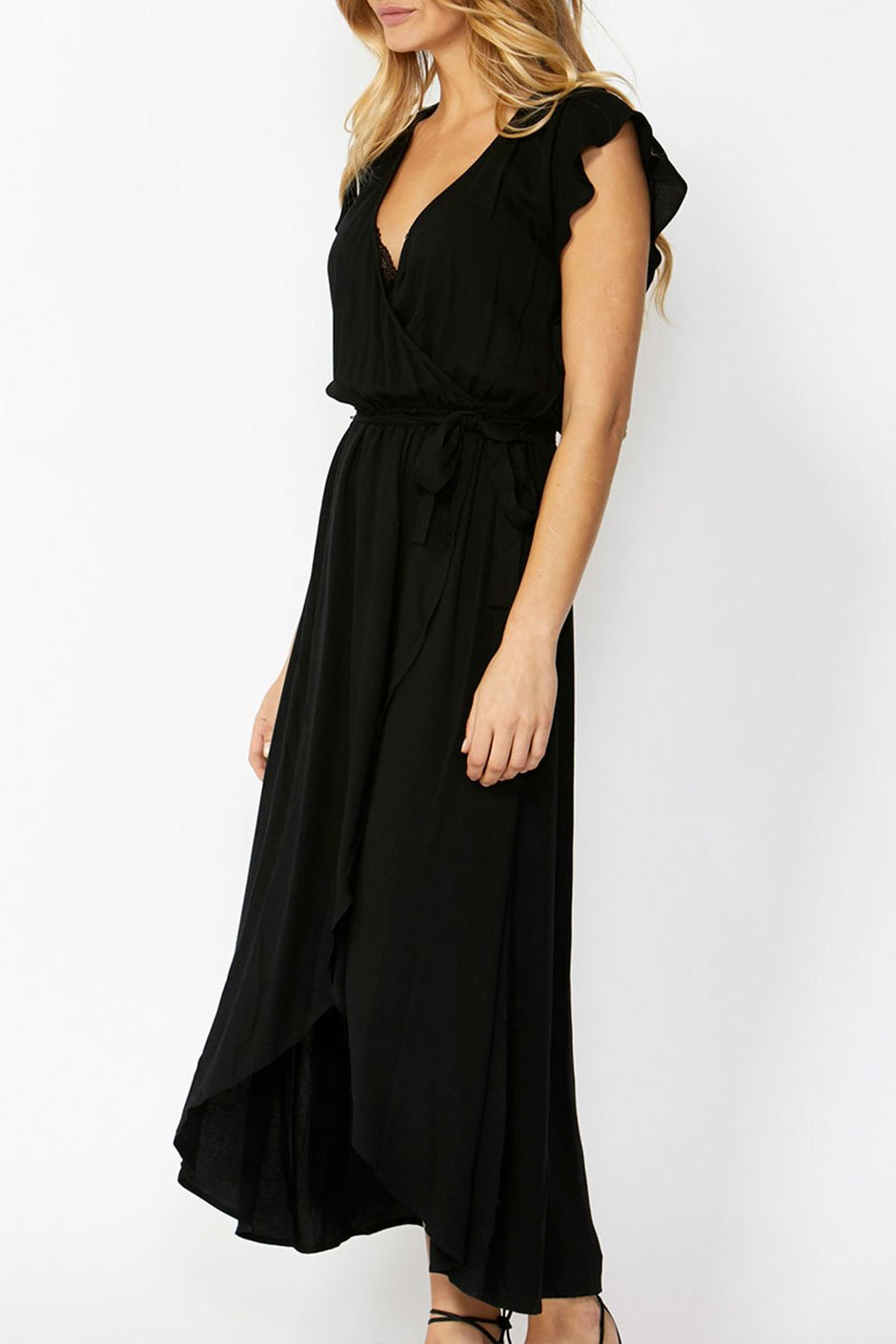 [TEST] Bethany Wrap Maxi Dress