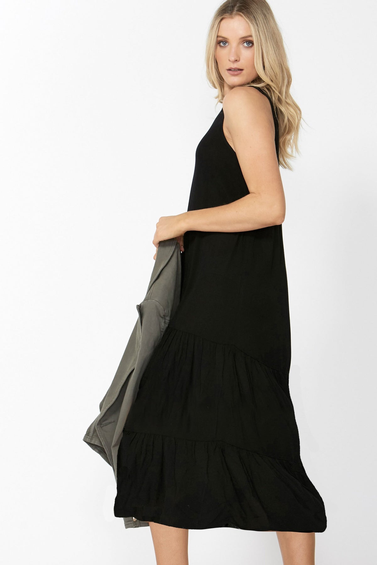 [TEST] Montpellier Tiered Hem Maxi