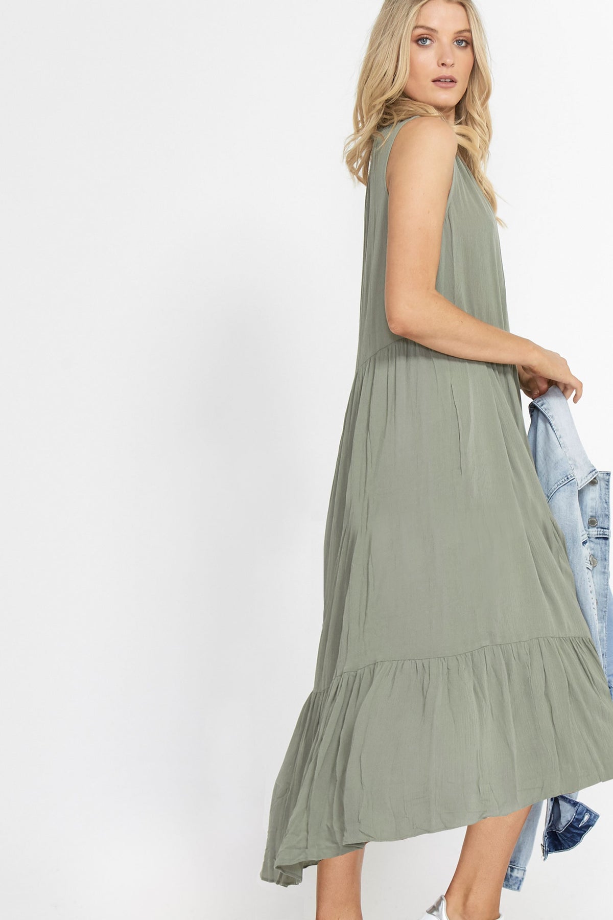 [TEST] Montpellier Tiered Hem Maxi