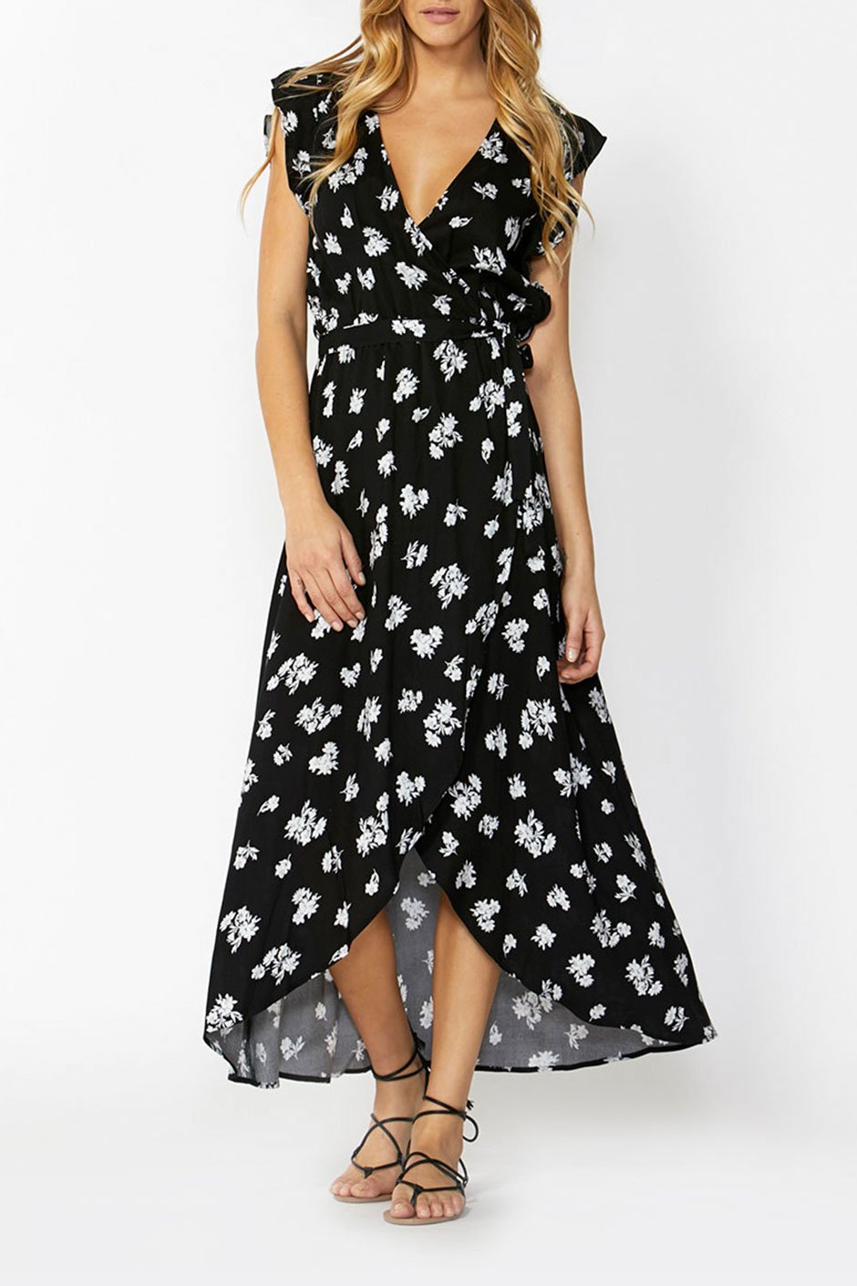 [TEST] O/E Bethany Wrap Maxi Dress