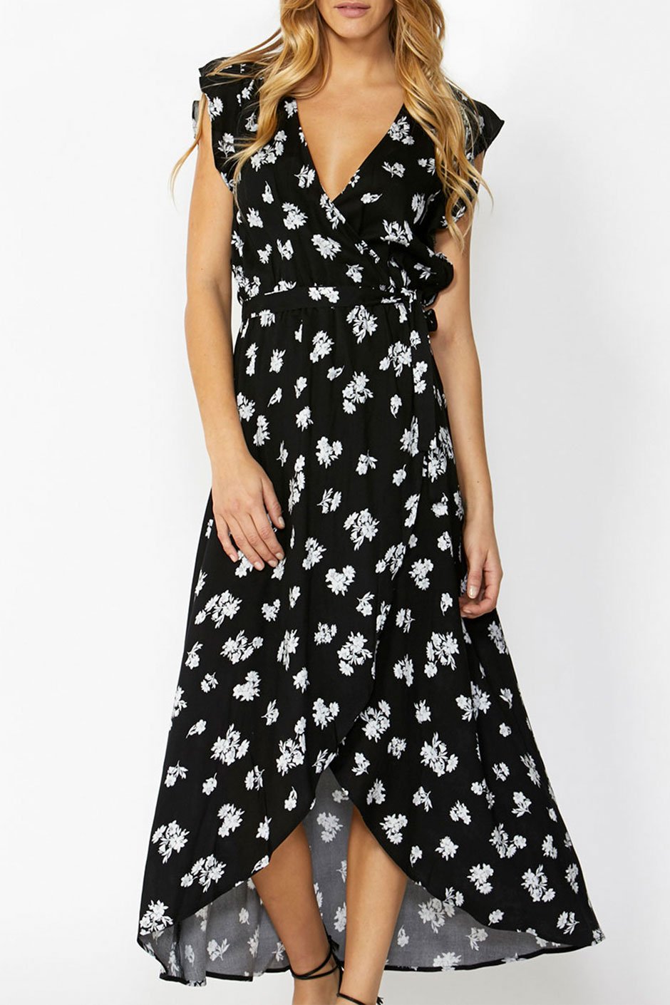 [TEST] O/E Bethany Wrap Maxi Dress