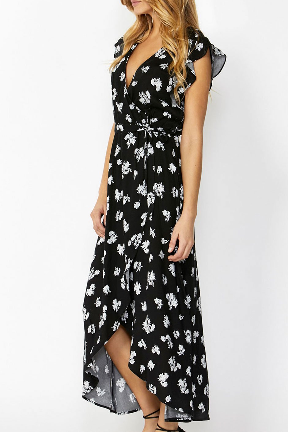 [TEST] O/E Bethany Wrap Maxi Dress