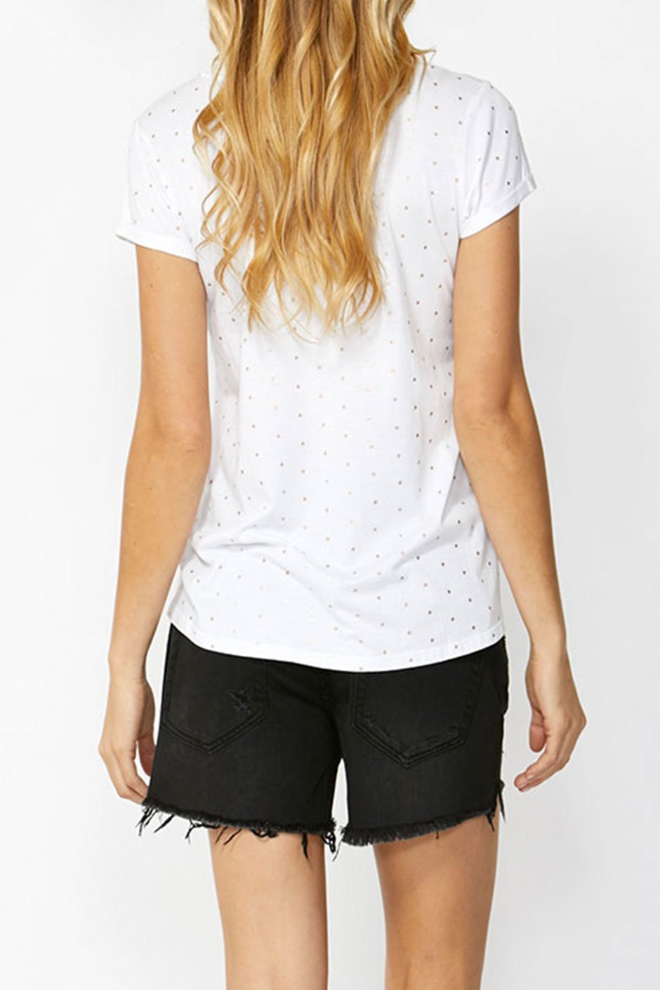 [TEST] Arley Mixed Spot Tee