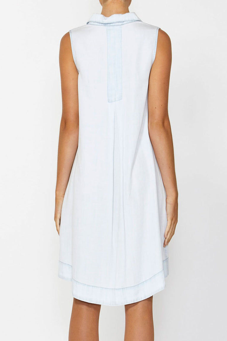 [TEST] Cameron Sleeveless Shirt Dress