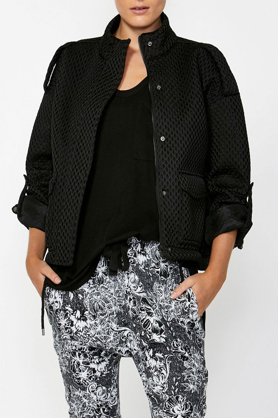 [TEST] Luxe Mesh Jacket