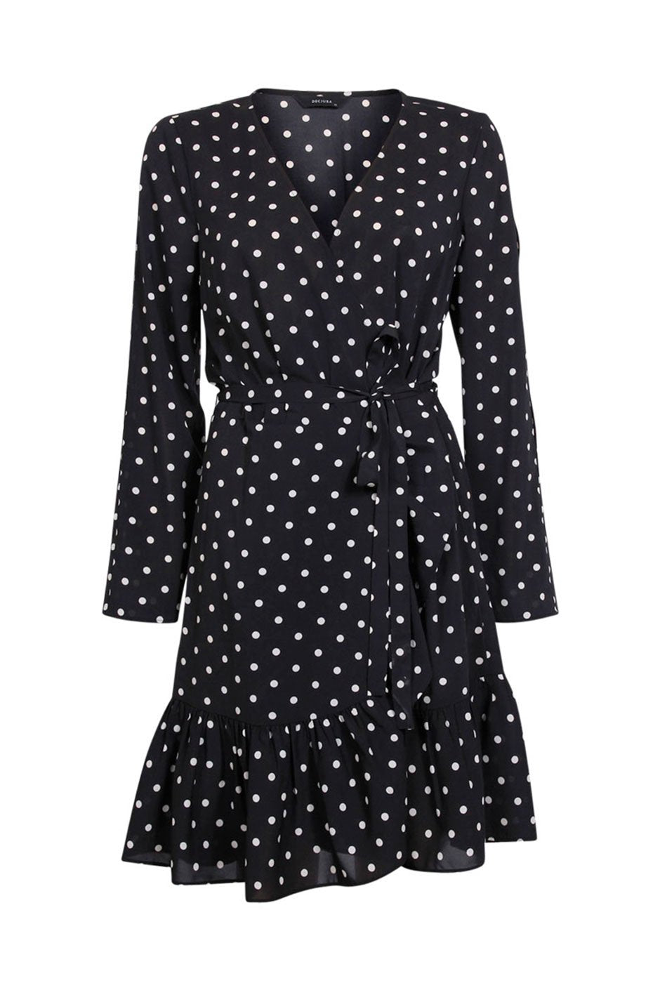 [TEST] Daria Mini Spot Wrap Dress