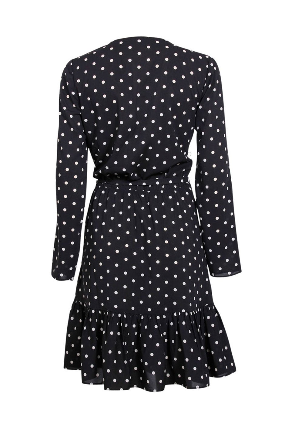 [TEST] Daria Mini Spot Wrap Dress