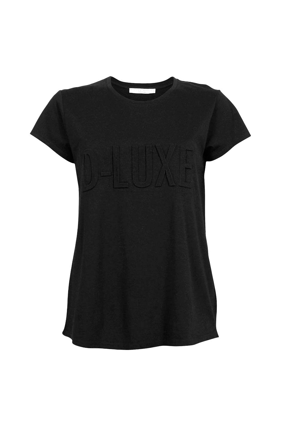 [TEST] Luxe Embossed Logo Tee