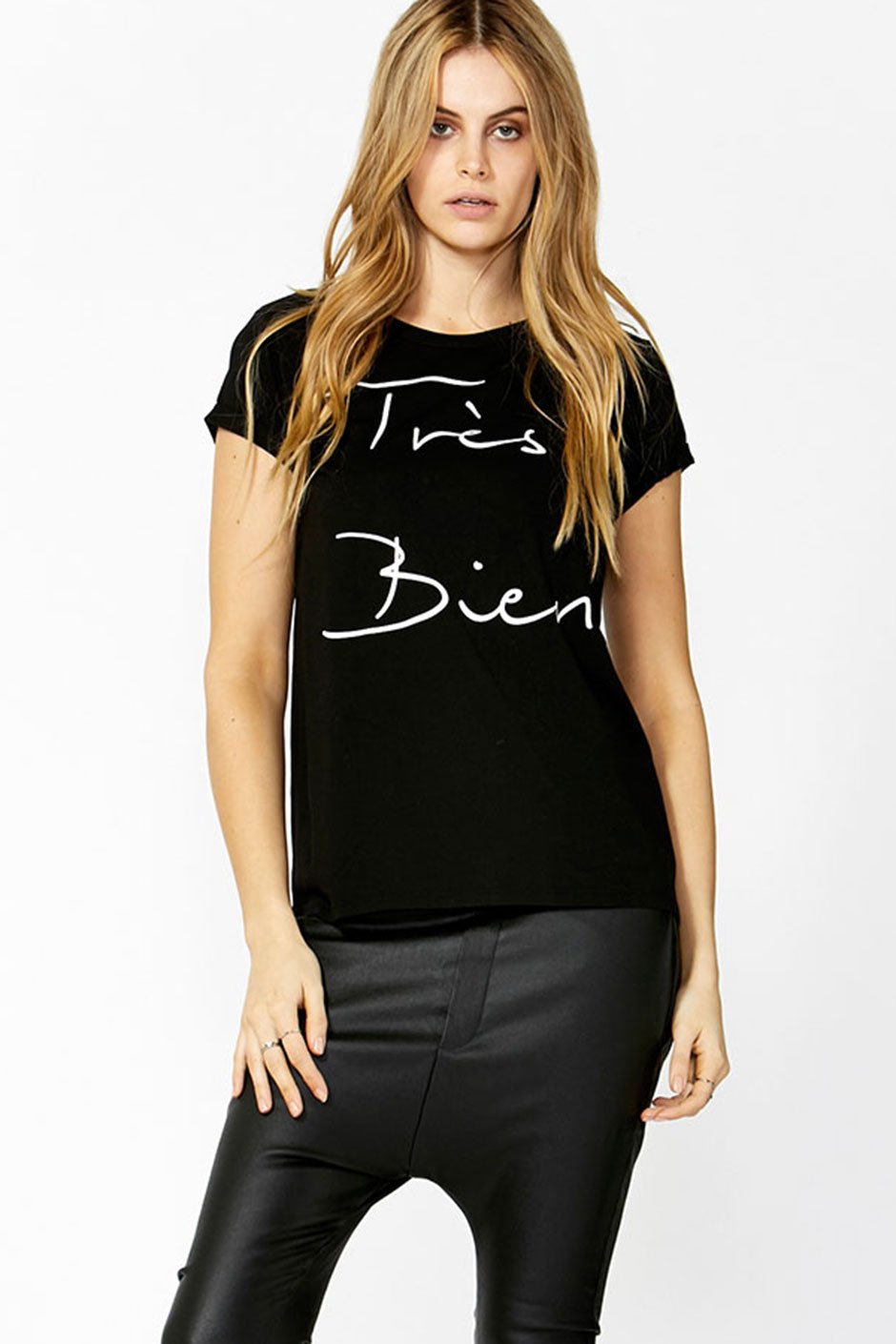 [TEST] O/E Tres Bien Print Tee