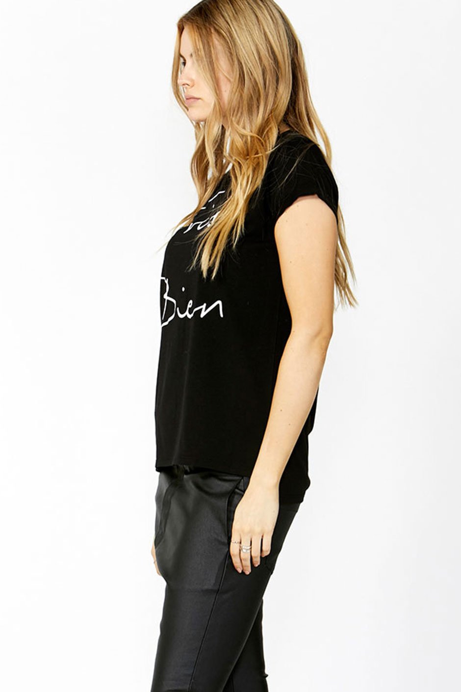 [TEST] O/E Tres Bien Print Tee