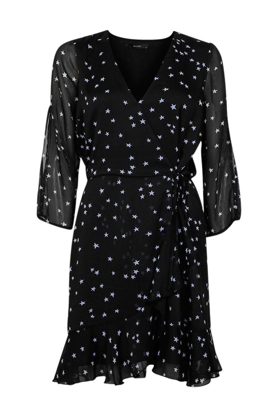 [TEST] Kate Star Print Wrap Dress