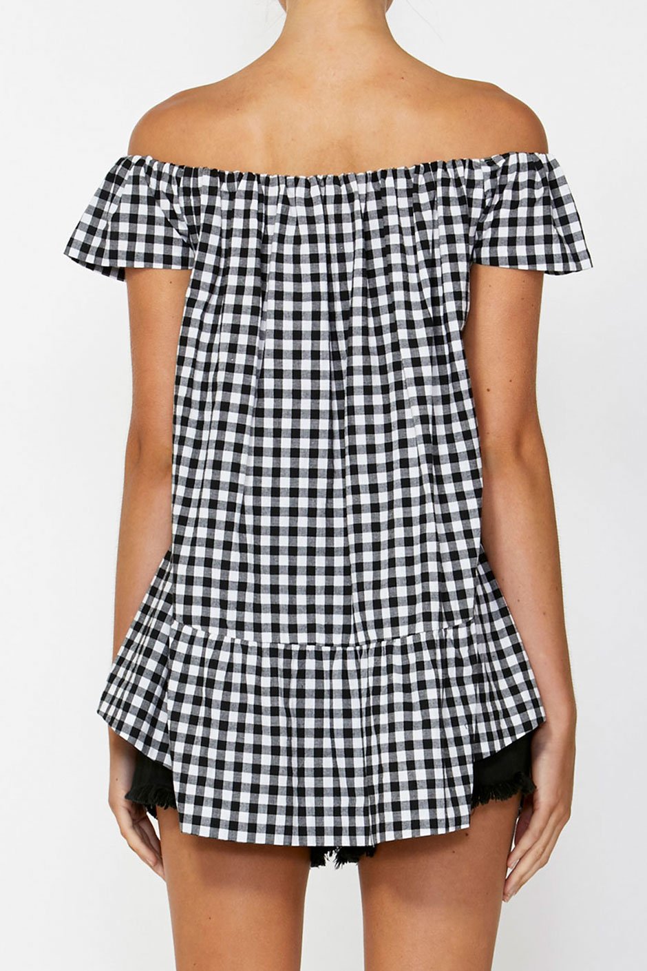 [TEST] Maisy Hi Low Off Shoulder Top