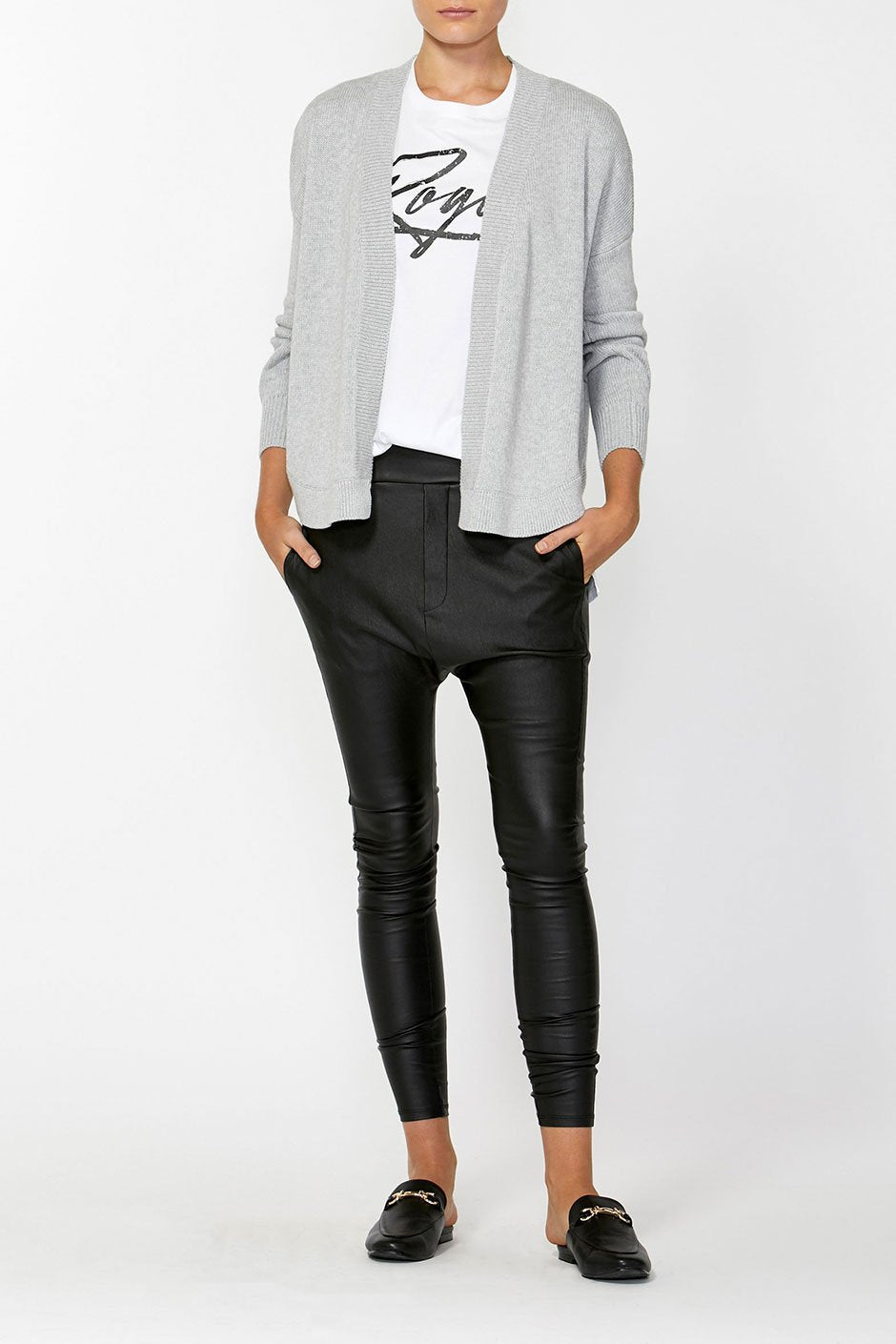 [TEST] Cici Curved Hem Cardigan